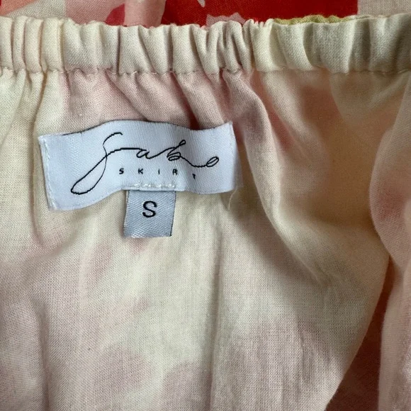 Sabo Skirt Darling Floral Mini Dress Womens Size S - Picture 9 of 11